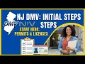 New Jersey DMV Initial Steps 2026 How to Start Your License or Permit Process