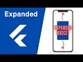 Expanded Widgets in Flutter