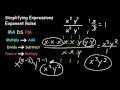 Using Exponent Rules To Simplify Exponential Expressions