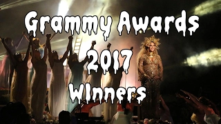 grammy 2017 all winners