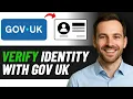 How To Verify Identity Using Gov UK One Login 2026 FULL GUIDE