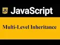 MultiLevel Inheritance in JavaScript Hindi