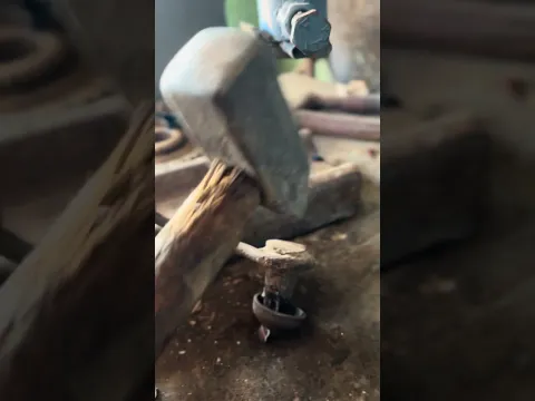 Hole making ||#offical blacksmith #viral