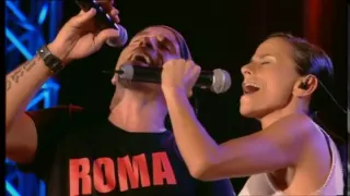 Eros Ramazzotti e Antonella Bucci - Amarti e l immenso per me Eros Roma Live