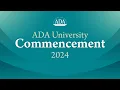 ADA University Commencement - 2024