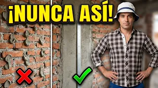 Dejá de usar bolines: El secreto del revoque perfecto ¡CUIDADO AL REVOCAR!