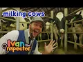 Ivan Inspects Milking Cows Fun and Educational s for Kids and Toddlers