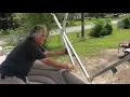 HOW TO PUT UP A BIMINI TOP ON A PONTOON WITH COLBY AND MARK FROM TEXAS MARINE OF HOUSTON
