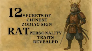12 Secrets of Chinese astrology of Rat personality traits revealed