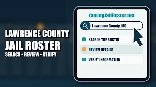 Searching for Lawrence County Jail Records Start Here