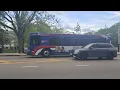 WRTA Bus Action on Route 19 27 33 in Worcester MA
