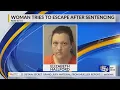 Crestview woman charged with escape after running from courthouse