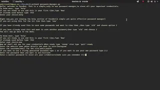I made my own Password Manager PassBot Python