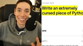 Write an extremely cursed piece of Python