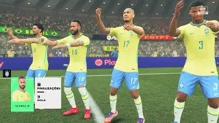 JOGO COMPLETO: BRASIL X EGITO | AMISTOSO INTERNACIONAL | FC26