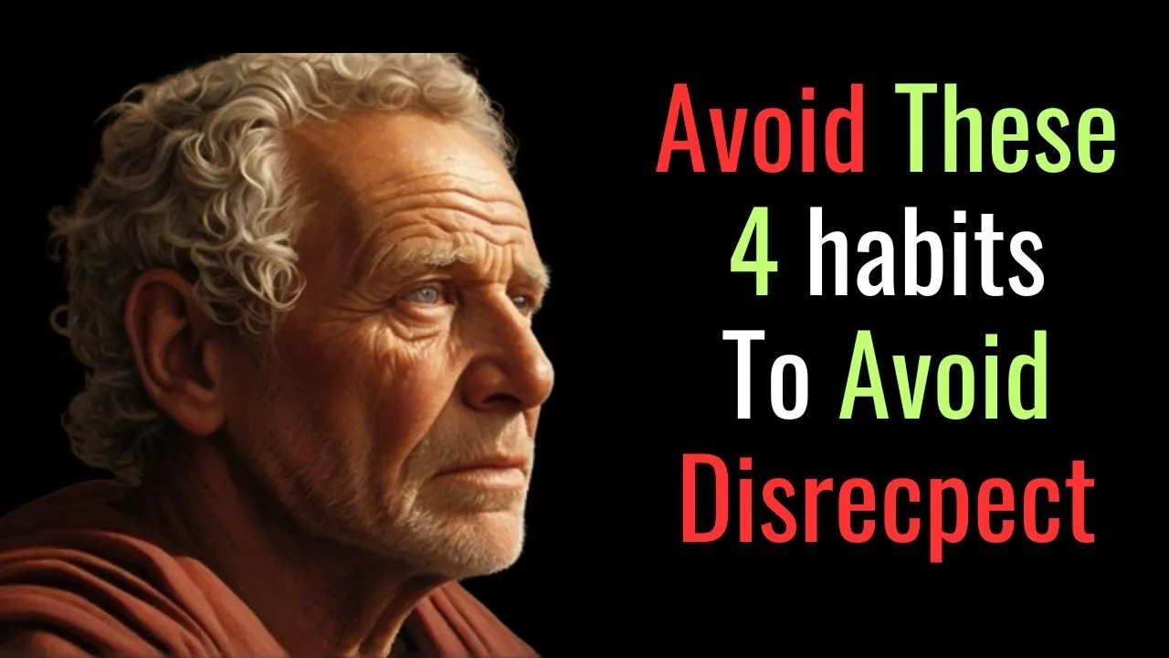 Outline Video 4 AWFUL Habits That Make People Disrespect You | Stoic PHILOSOPHY