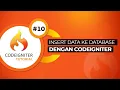 Tutorial Codeigniter Insert Data ke Database CRUD Codeigniter
