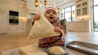 فلوق توأم الذكاء الاصطناعي   اول يوم في رمضان    دندنها