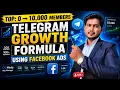 How to Grow a Stock Market Telegram Channel with Facebook Ads 2026