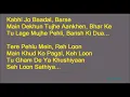 Download Lagu Kabhi Jo Badal Barse Karaoke Track | Guitar and Singing Academy Asansol