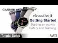 Tutorial - vivoactive 5 Getting Started