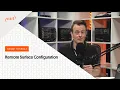 Tuesday Tutorial Viz Remote Surface Configuration