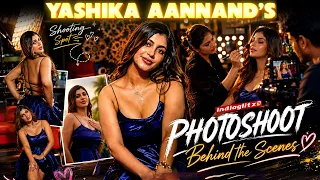 the exclusive photoshoot bts of yashika anand indiagliz