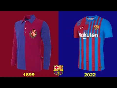 Download MP3 All FC Barcelona Football Kits | 1899-2022