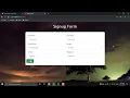 How to make a responsive registration form using html css bootstrap php and mysql