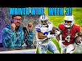 Top Waiver Wire Pickups You Need For Week 3 2021 Fantasy Football