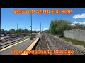 Metra UP North Full Ride from Kenosha to Chicago Birt ay Special