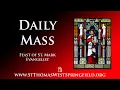 Daily Mass Saturday April 25 2026