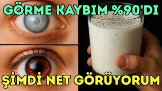 GÖRME KAYBIM %90'DI ŞİMDİ NET GÖRÜYORUM!  ÇOK KOLAY BİR TARİF