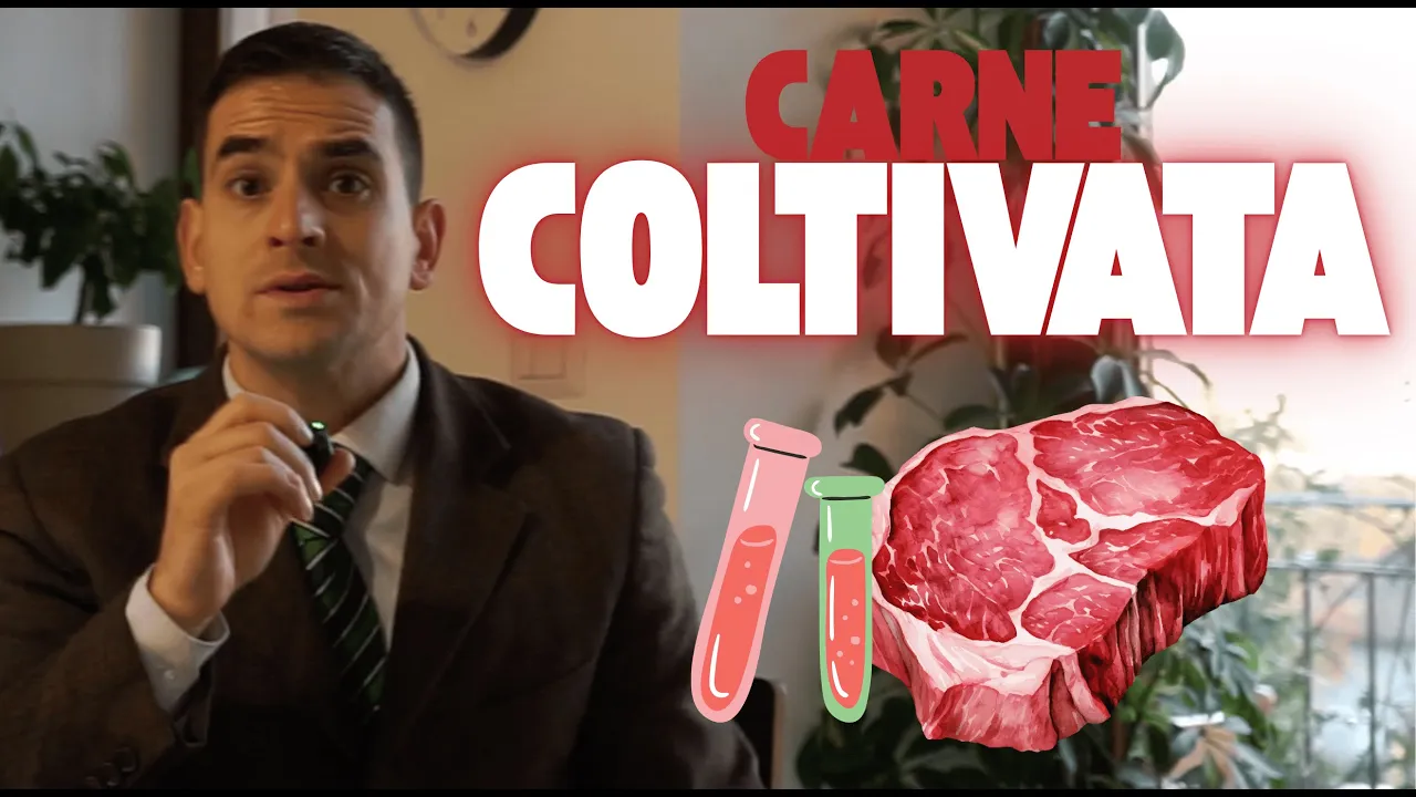 La verità sulla CARNE COLTIVATA che nessuno ti dice