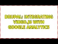 Drupal Integrating js with Google Analytics