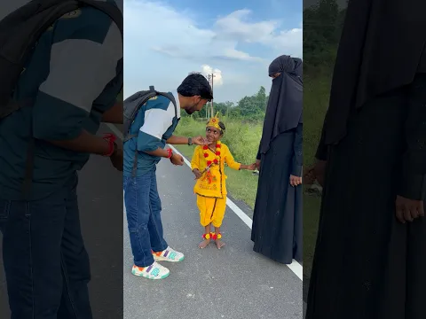 मुस्लिम लड़का बना कान्हा😱 #emotional #humanity