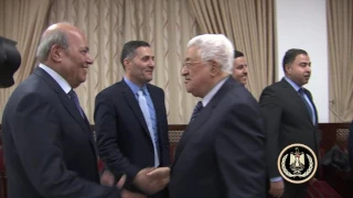 السيد الرئيس يستقبل وزير الخارجية الأردني ناصر جودة 