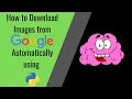 How to Download Google Images Automatically Python GUI Automation Python Auto GUI pyautogui