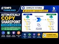 Automatically Copy SharePoint Folders and Subfolders Complete Tutorial
