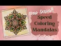 Speed Coloring Mandalas Color It Vol II Ohuhu Alcohol Markers Adult Coloring