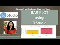 Bar Plot in R Studio how to create barplot in R Studio how to create barplot in r