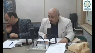 توديع فضيلة المذيع  فوزي عبدالمقصود  لفضيلة المذيع شحاته العرابي  لحظات وفاء لا تنسى دندنها