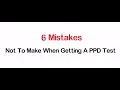 PPD Test 2 Step PPD Testing Statcare