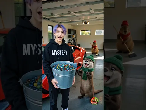 Mystery Saja & Otter Filled Dad’s Lamborghini With Marbles... Then Blamed Cappy!