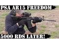 Palmetto State Armory AR15 Freedom 5000rds later THE END