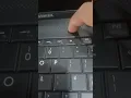 Toshiba laptop Boot menu key #Shorts