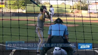 Fastball Northshore walks off Natchitoches Central in game one sweeps round 1 series