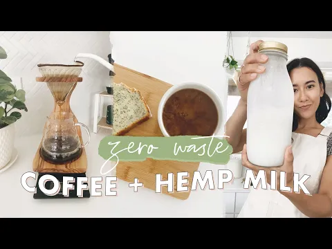 Download MP3 ☕️ How I Make Zero Waste Coffee + Homemade Hemp Milk | #Shorts