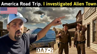 America Road Trip Day-2 || I investigated Alien Town in VIRGINIA  🇺🇸