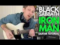 Iron Man by Black Sabbath Guitar Tutorial - Guitar Lessons with Stuart